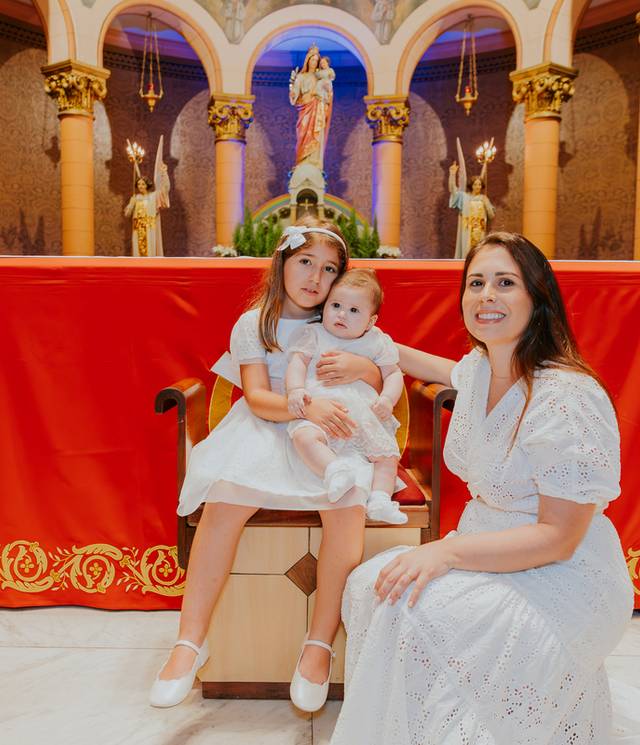 Batizado de Batizado: Olívia na Igreja Nossa Senhora da Paz, RJ