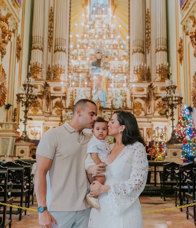 Batizado de Batizado do Joaquim na Igreja do Glorioso Patriarca São José- Centro, RJ