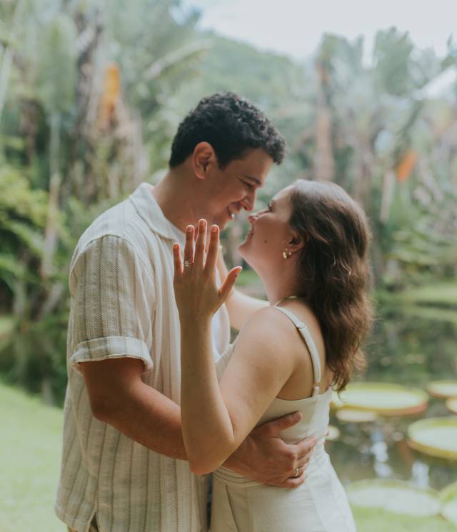 Casal de Ensaio de Casal: Jefferson e Alice- Jardim Botânico, Rio de Janeiro 