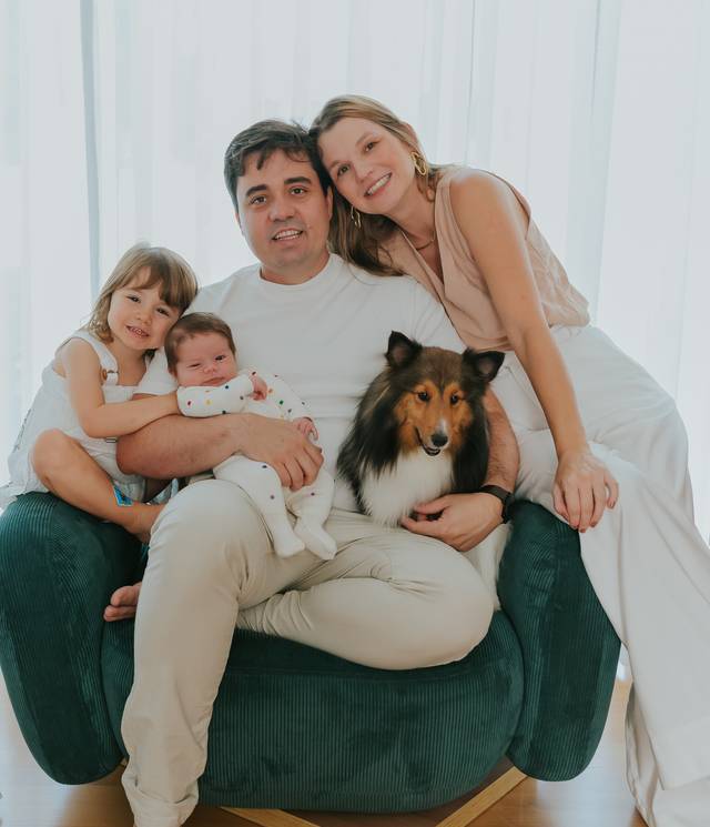 Família & Gestante de Ensaio de familia- 20 dias do Pedro- Rio de Janeiro 