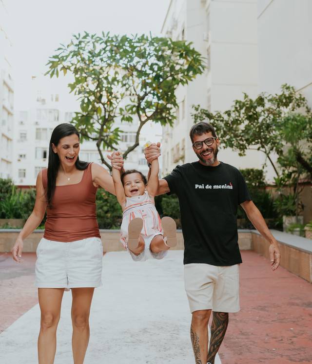 Família & Gestante de Ensaio de família- Isabela em Copacabana, Rio de Janeiro