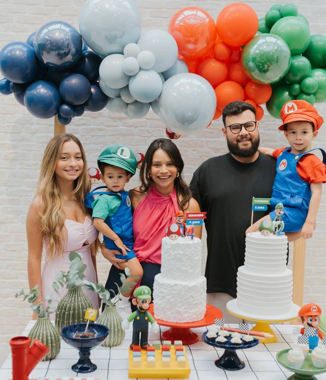 Festa Infantil de Festa do Bernardo e Theodoro na casa Beliê- Laranjeiras, Rio de Janeiro