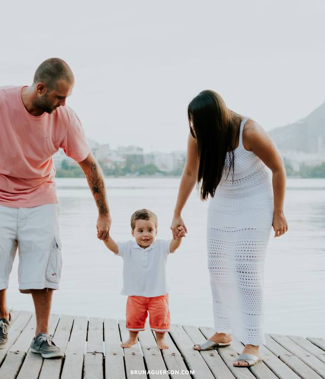 Família & Gestante de Ensaio de Família na Lagoa: Fernando