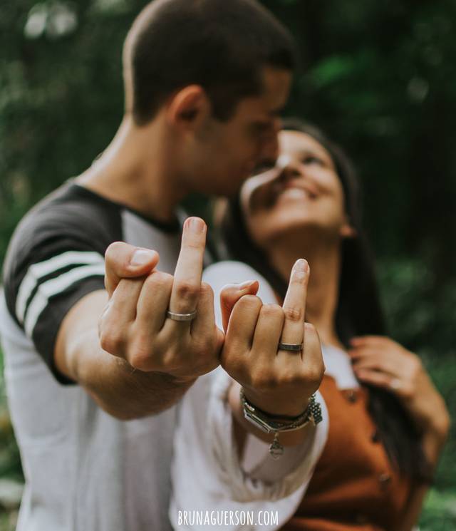 Casal de Ensaio de Casal no Parque Lage: Lohanny + Lucas 