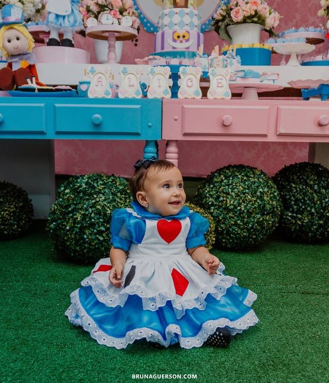 Festa Infantil de Alice: 1 ano