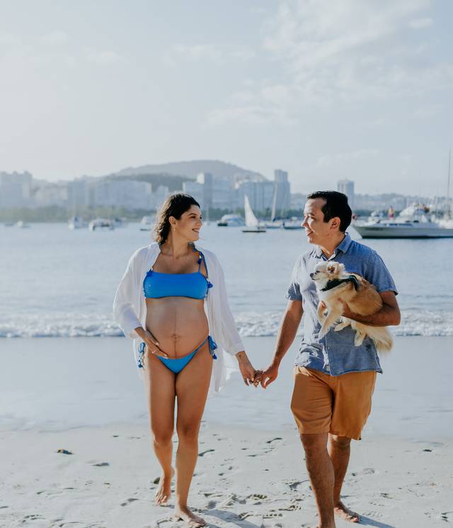 Família & Gestante de Ensaio Gestante: A espera do Tomás