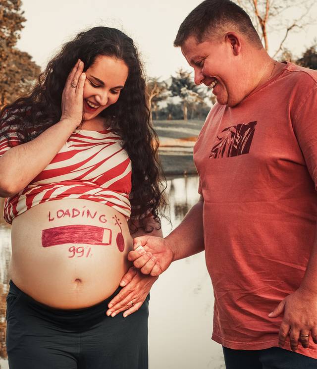 Gestantes de Caio à caminho