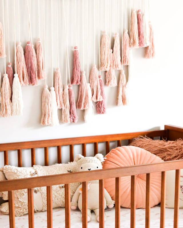 Quarto de bebê - Estilo Boho