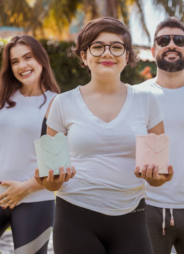 Gestante de Chá Revelação da Amanda ou Lucas