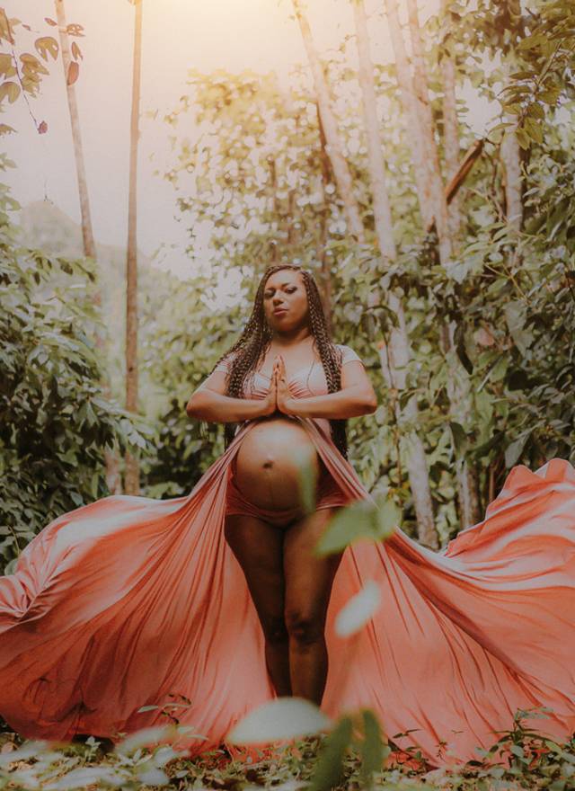 Gestante de Doce espera do Ravi