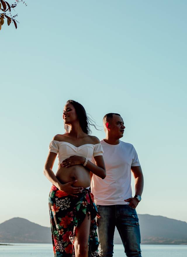 Gestante de Doce espera da Catarina