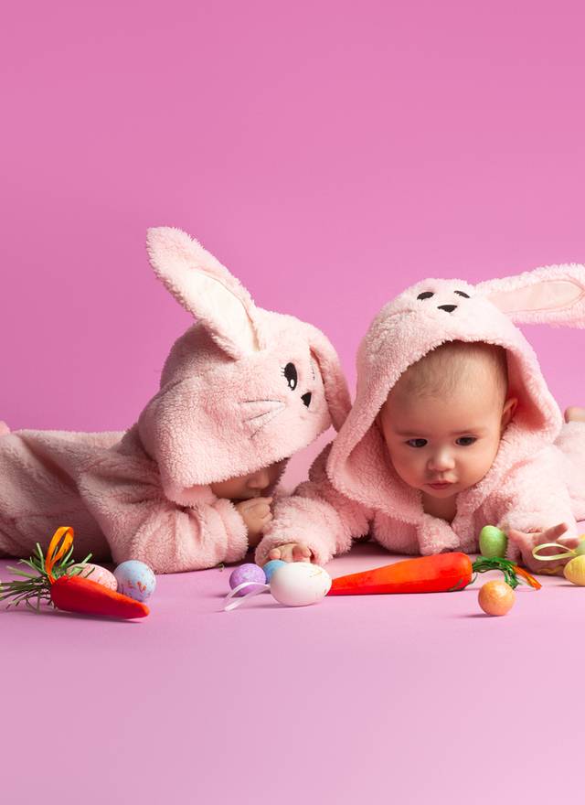 Páscoa  de Maya e Maitê