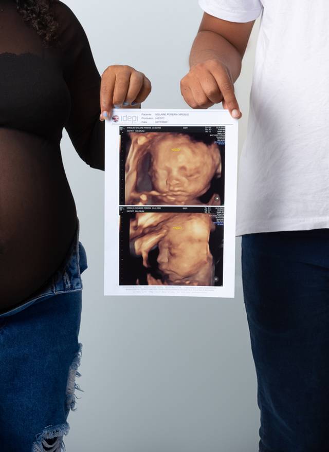 Gestante de Gislaine 