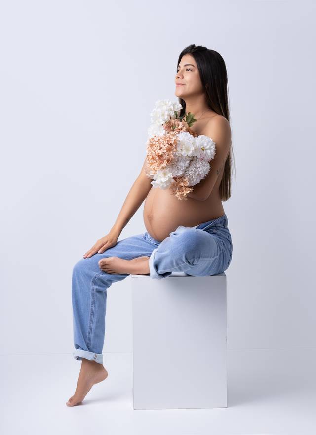 Gestante de Mikaelen 