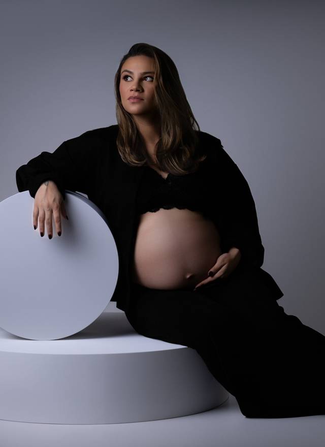 Gestante de Gabrielle d