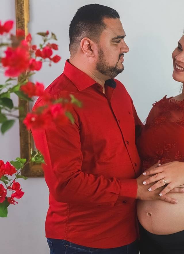 Ensaios de Jéssica e Danilo esperando Ana Cecília