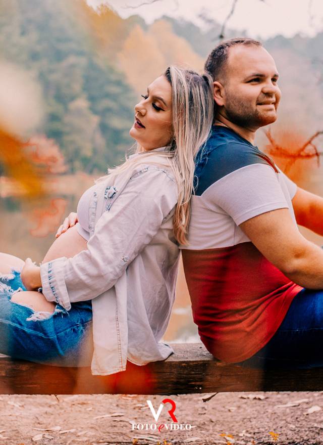 Gestante de Ensaio Gestante Bia e Jonas