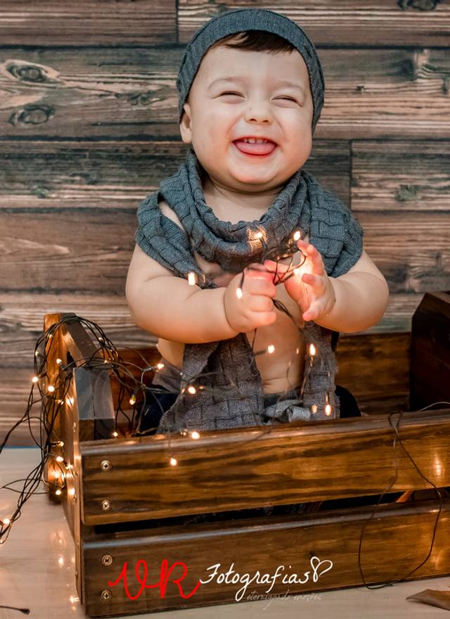 Fotos de Estúdio de Ensaio de inverno do Théo