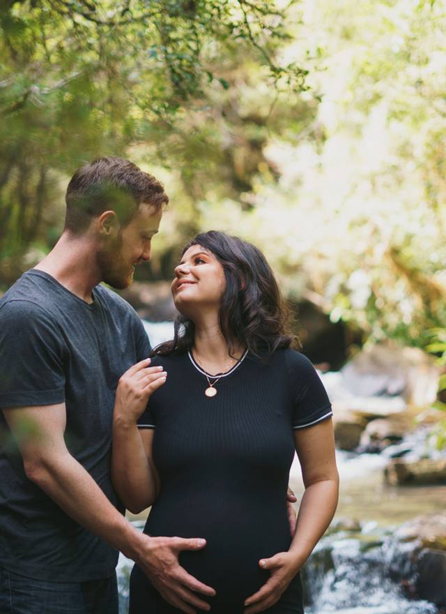 Ensaio de Família de Tiago & Andressa à espera do Matteo