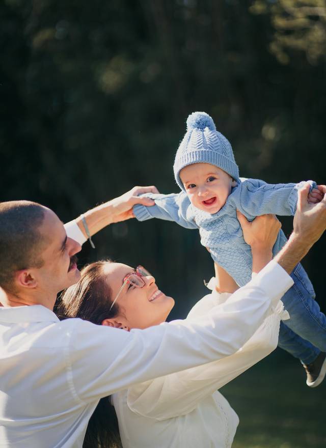 Ensaio de Família de Tiago, Ana e Pedro