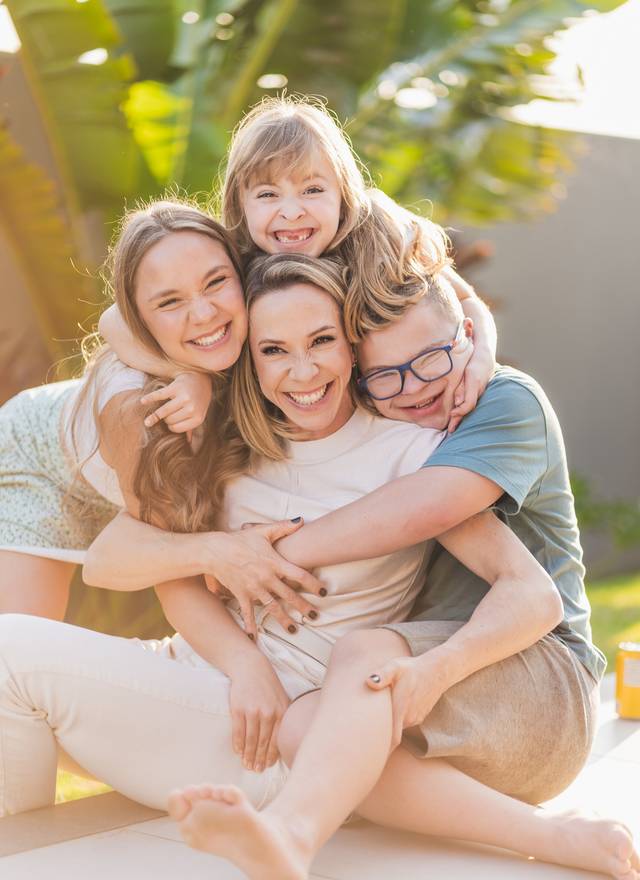 Ensaio de Família de Betânia, Beatriz, Érico e Letícia