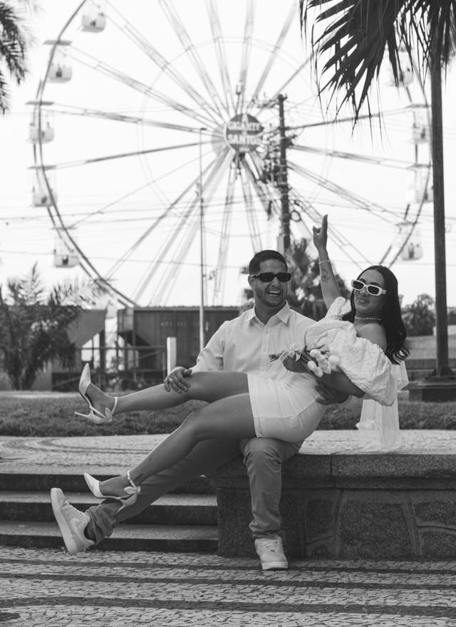 Ensaios de Ensaio Lifestyle Casal em Santos | Ensaio Pré Wedding no Centro Histórico de Santos - Su&Jonathan - Igor Vilares Fotografia