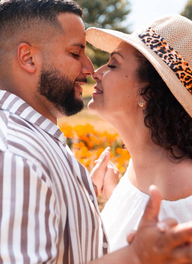 Ensaios de Fotografo Ensaio Casal em Santos | Ensaio Pre Wedding em Holambra – Hélcio & Kátia - Igor Vilares Fotografia