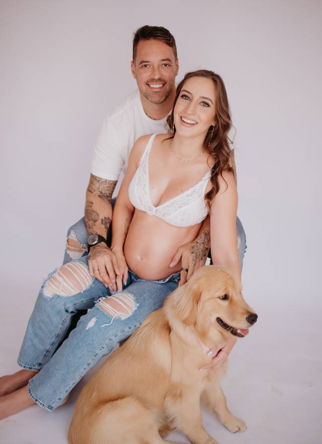 Gestante de A espera da Olivia