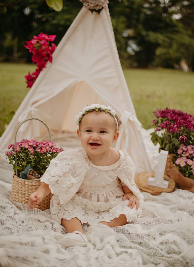 Ensaio 1 ano-Smash de Smash the Cake da Luísa