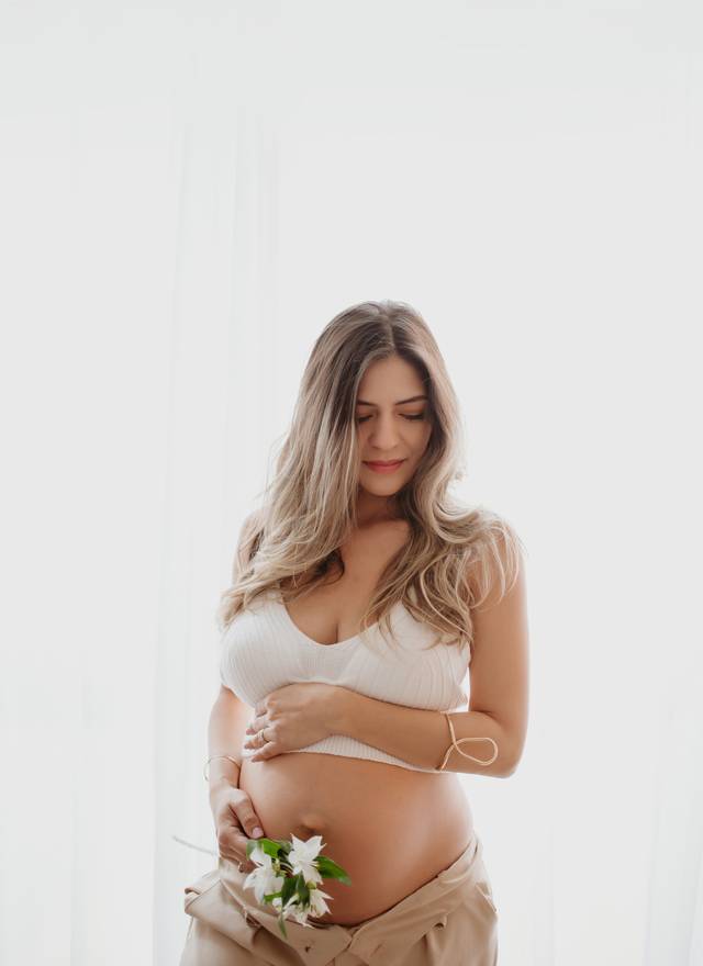 Gestante de A espera do Benjamin