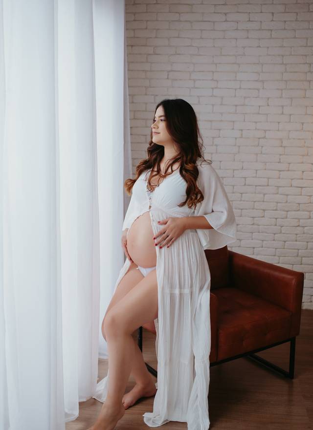 Gestante de Jana e Danilo esperando pelo Bernardo