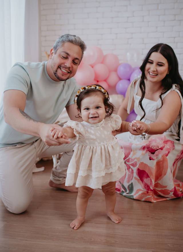 Ensaio 1 ano-Smash de Maria Clara - 1 aninho