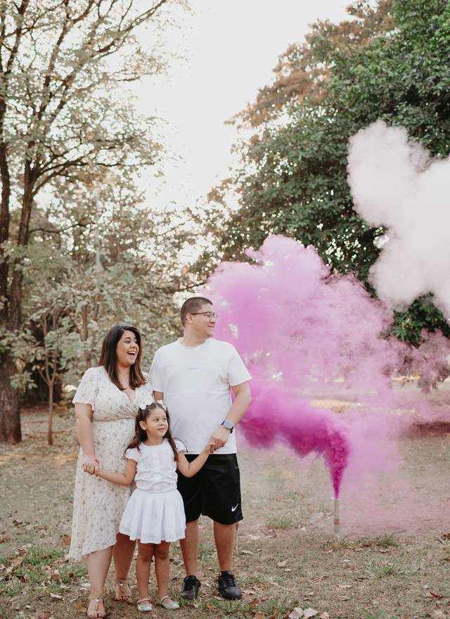 Gestante de Ensaio Revelação 