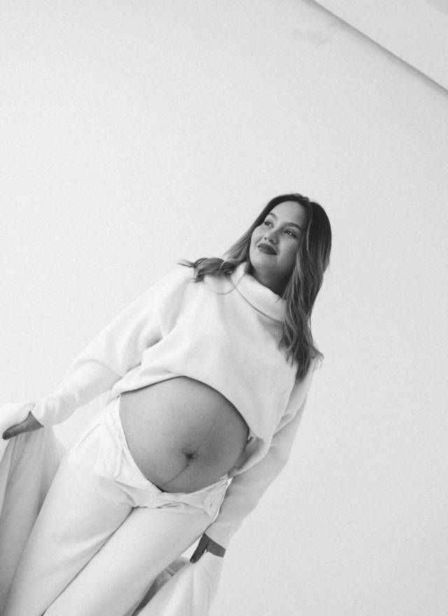 Gestante de Gi esperando pelo Nicolas