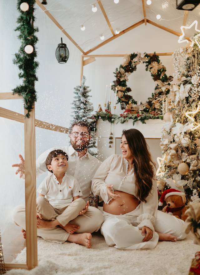 Sessões especiais de Especial de Natal - Ethan e família