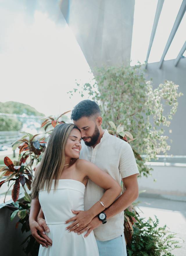 Casal de Casamento Stéphany e Adrian