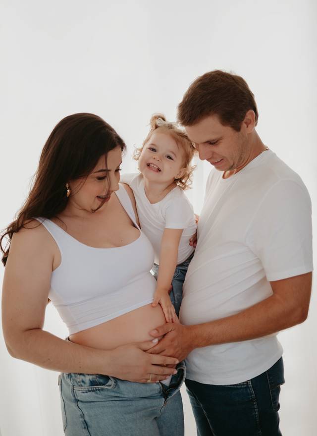 Gestante de A espera da Larissa