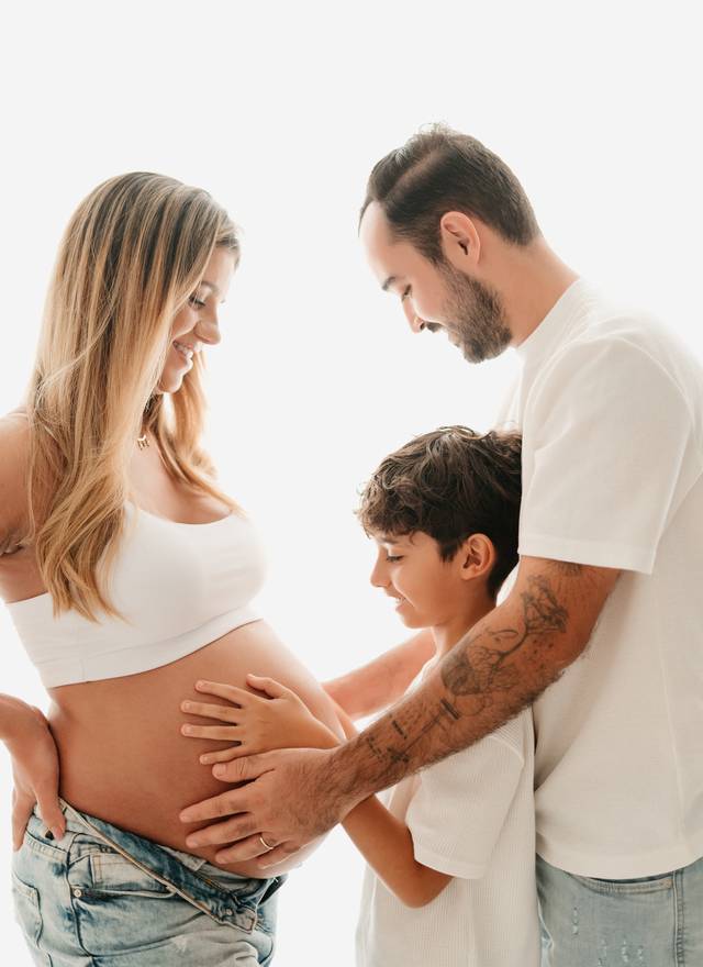 Gestante de A espera do Vicente - Rafaela, Igor e Pedro