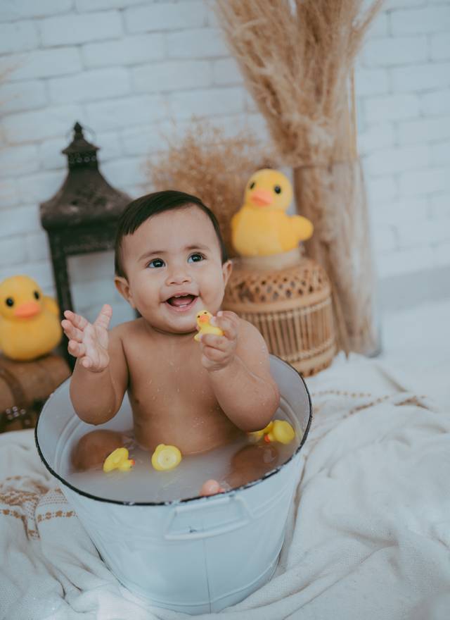 Acompanhamento de Samuel - ensaio 9 meses