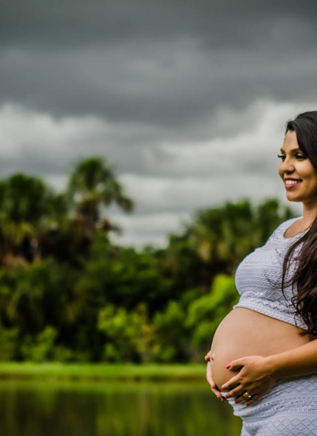 Gestante de Esperando pela Geovana