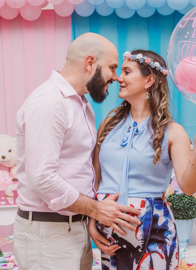 Gestante de Chá revelação - Alice vem ai