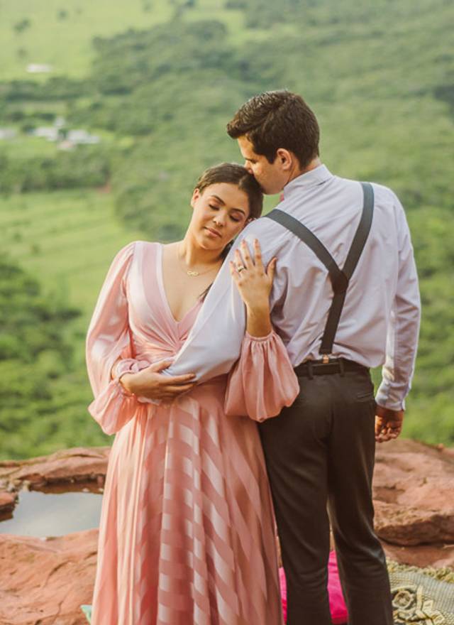 Casal de Líbini e Paulo