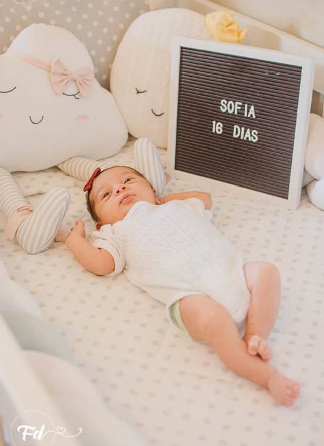 Newborn de 16 dias da Sofia