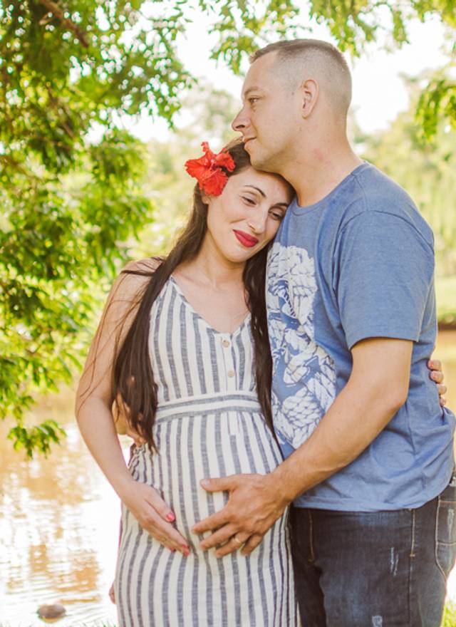 Gestante de A espera da Melissa