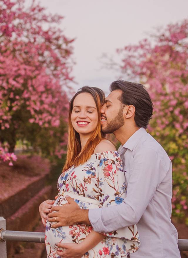 Gestante de Nossa doce espera - Cecília