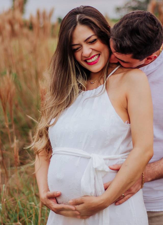 Gestante de A espera pela Manu