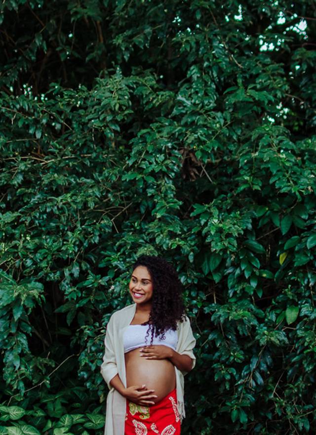 Gestante de A doce espera da Ana 