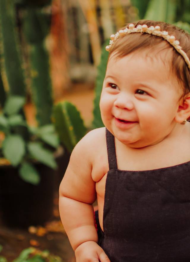 Acompanhamento de Acompanhamento da Sofia - 8 meses na Floricultura