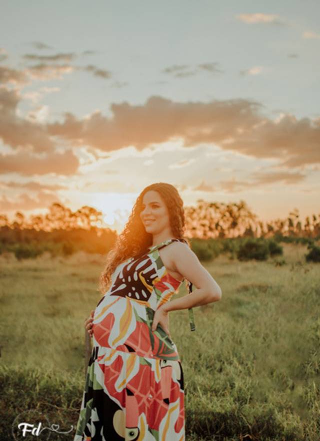 Gestante de A doce espera da Alice