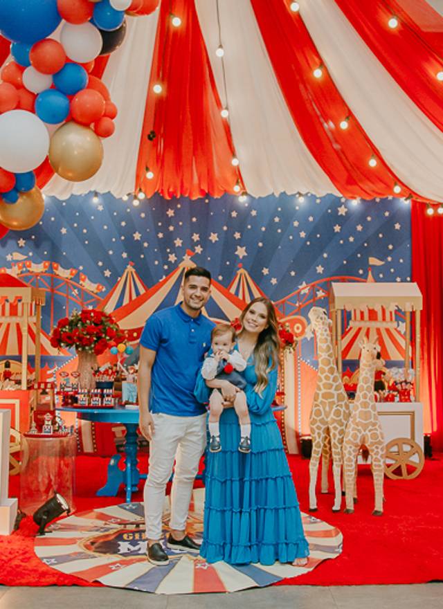 Festa infantil de Circo do Miguel - 1 aninho